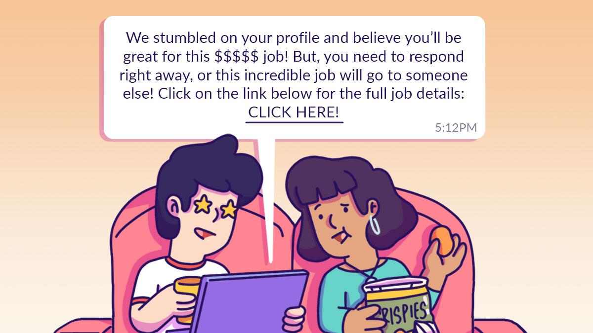 How to Avoid Falling For A Fake Job Offer