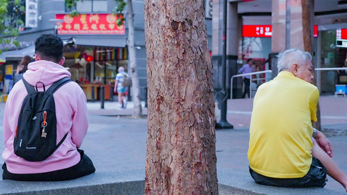 Hunting for Retirees by a Temple