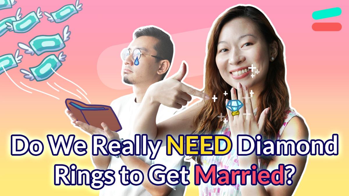Do We REALLY Need Diamond Rings to Get Married?