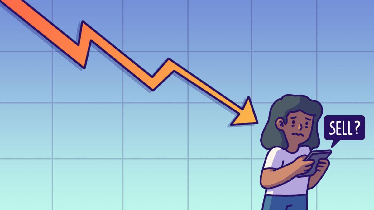 Oh No! My Stocks Are Falling in Price, What Should I Do?