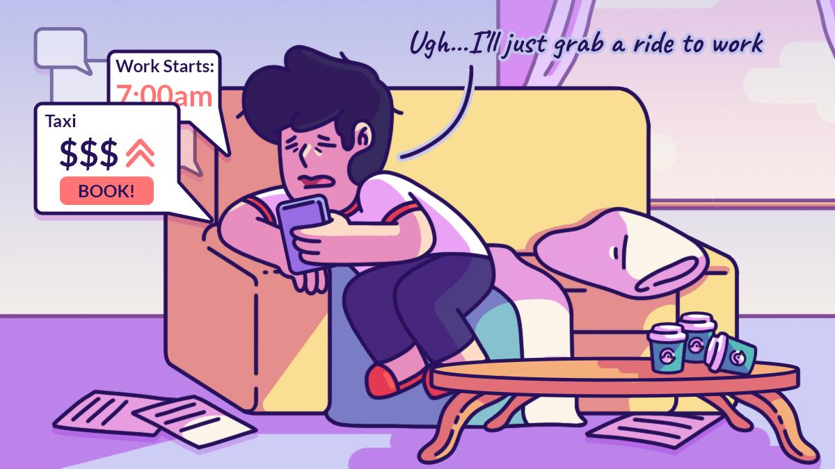 I Dread Going To Work, So I Take Taxi Or Ride-Hailing Almost Every Day