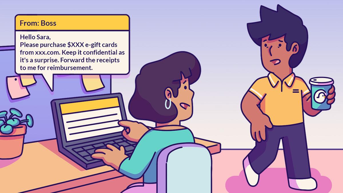 Is This From My Boss Or Is It A Work Impersonation Email Scam!