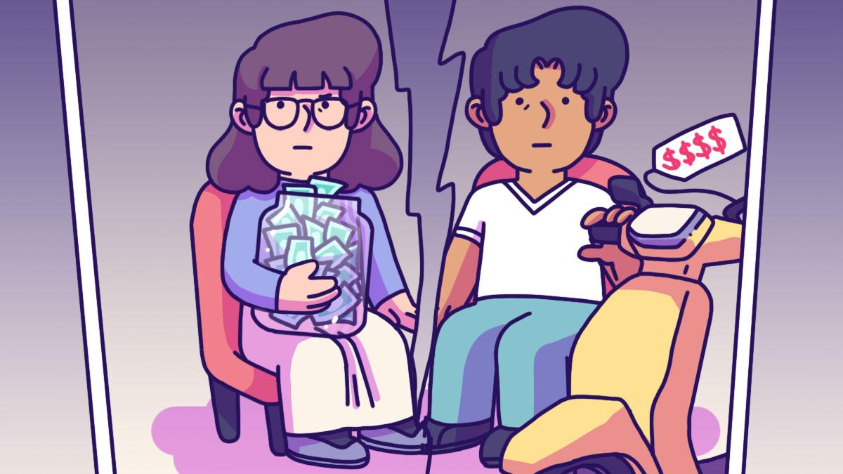 Can A Spender and A Saver Live Happily Ever After Together?