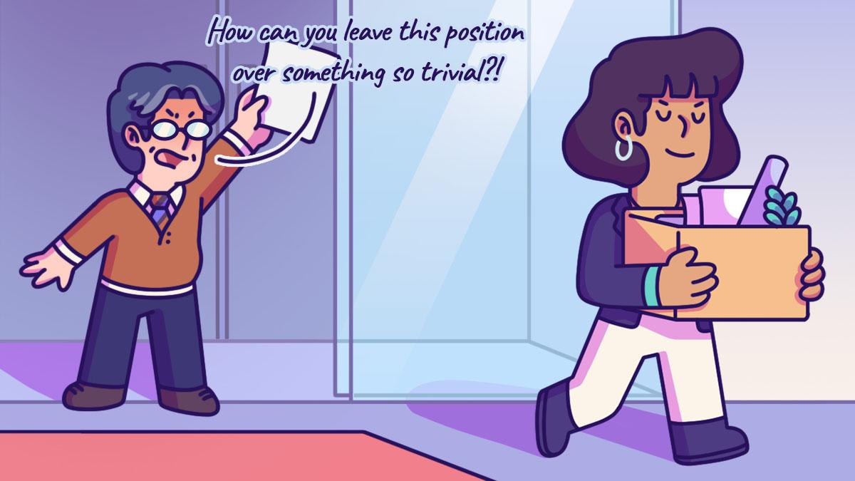 I Prioritised My Self-Worth Over Money And Left A Toxic Work Environment