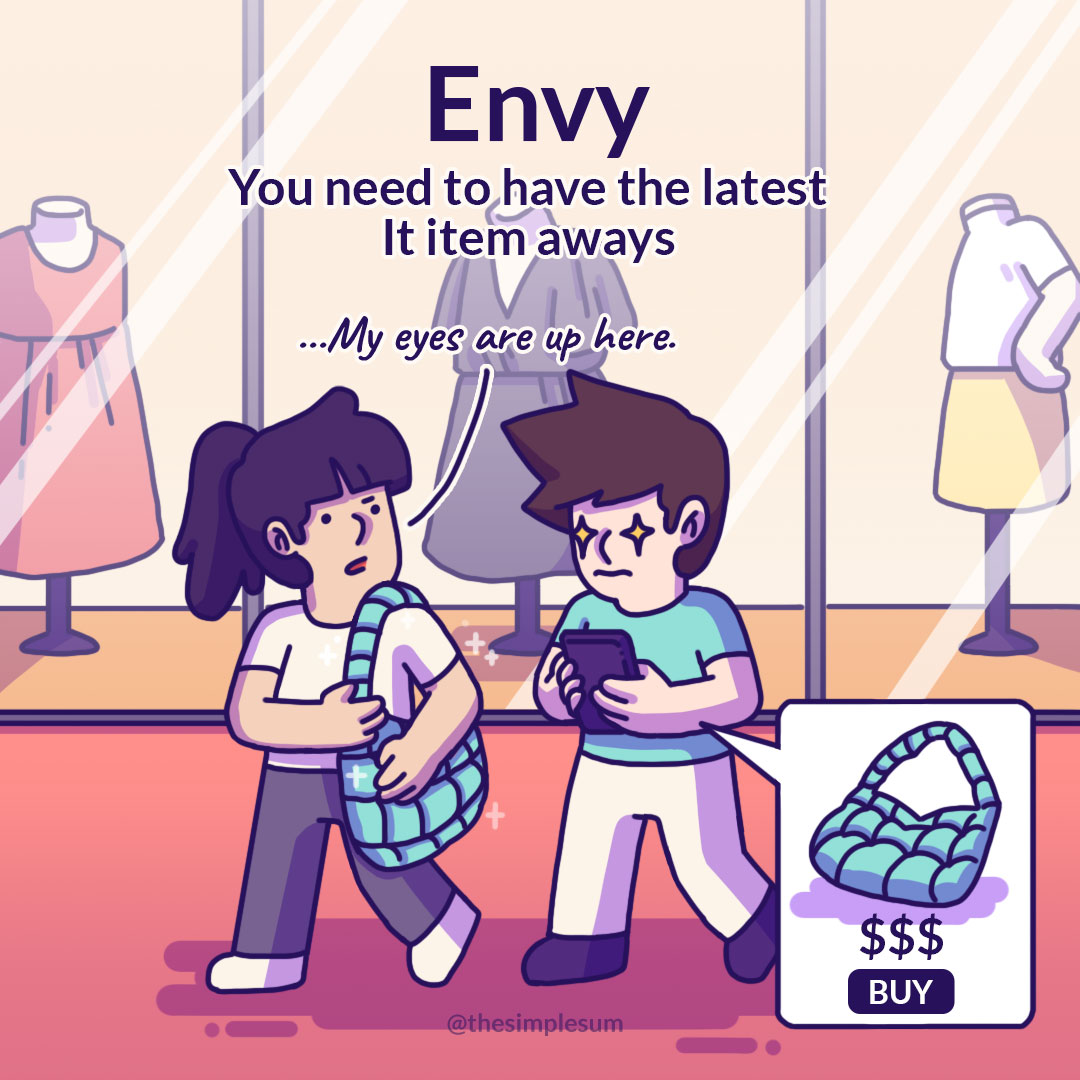ENVY: You need to have the latest It item always