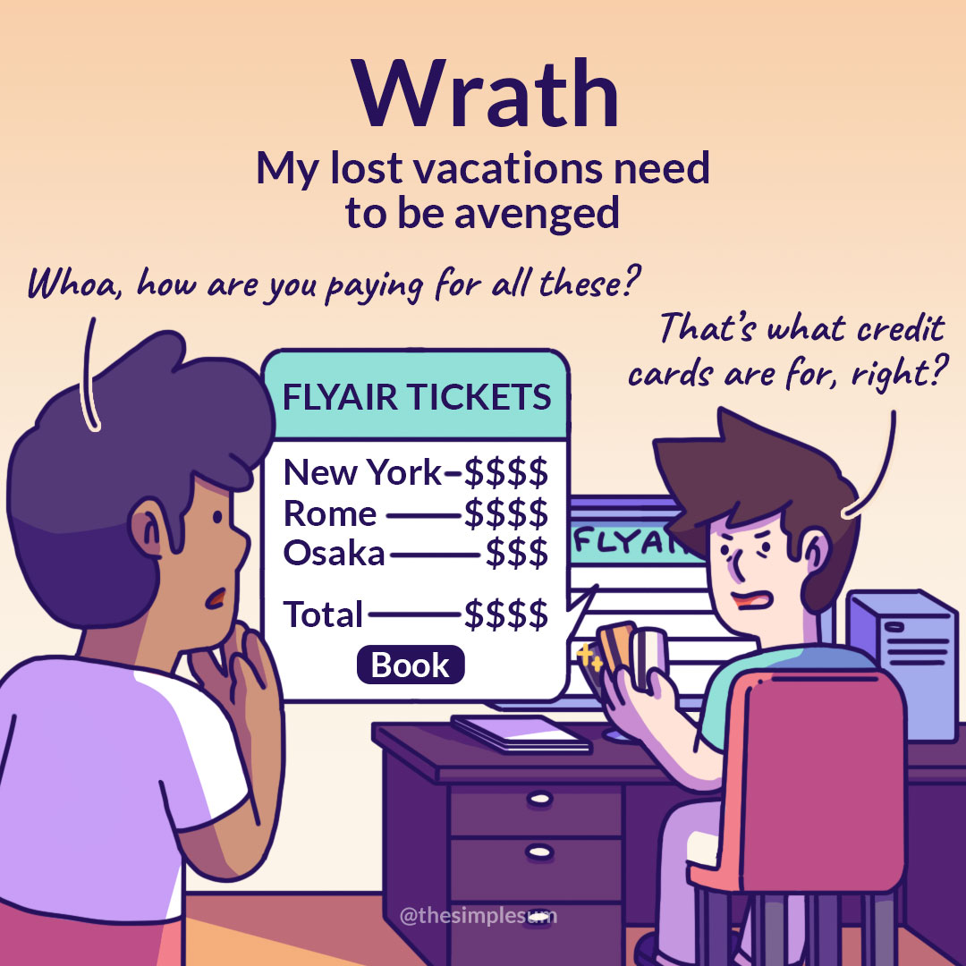 WRATH: My lost vacations need to be avenged