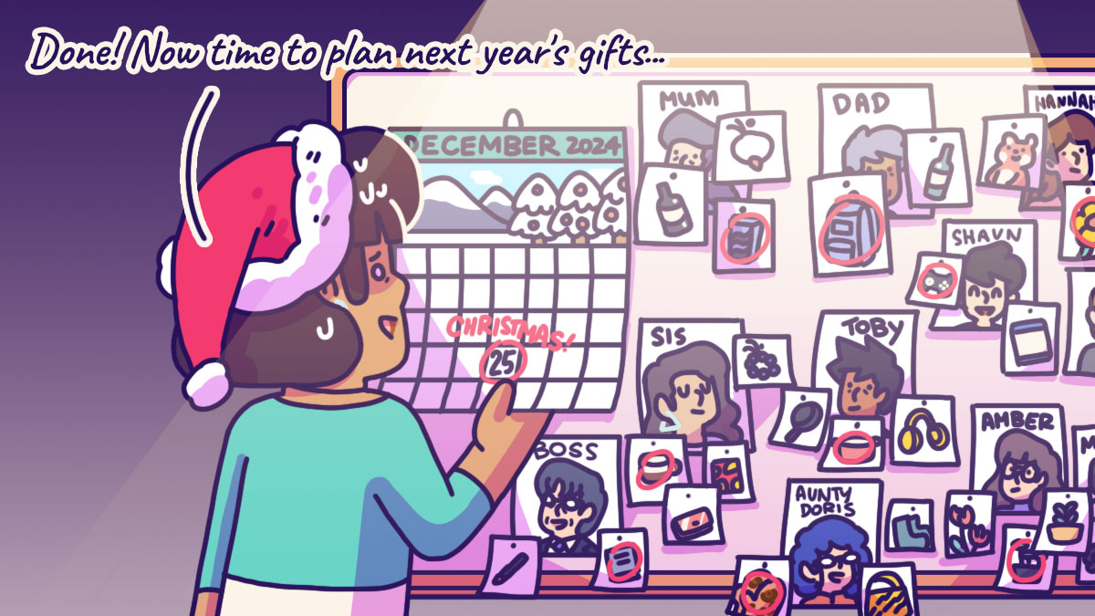 holiday gift-giving anxiety